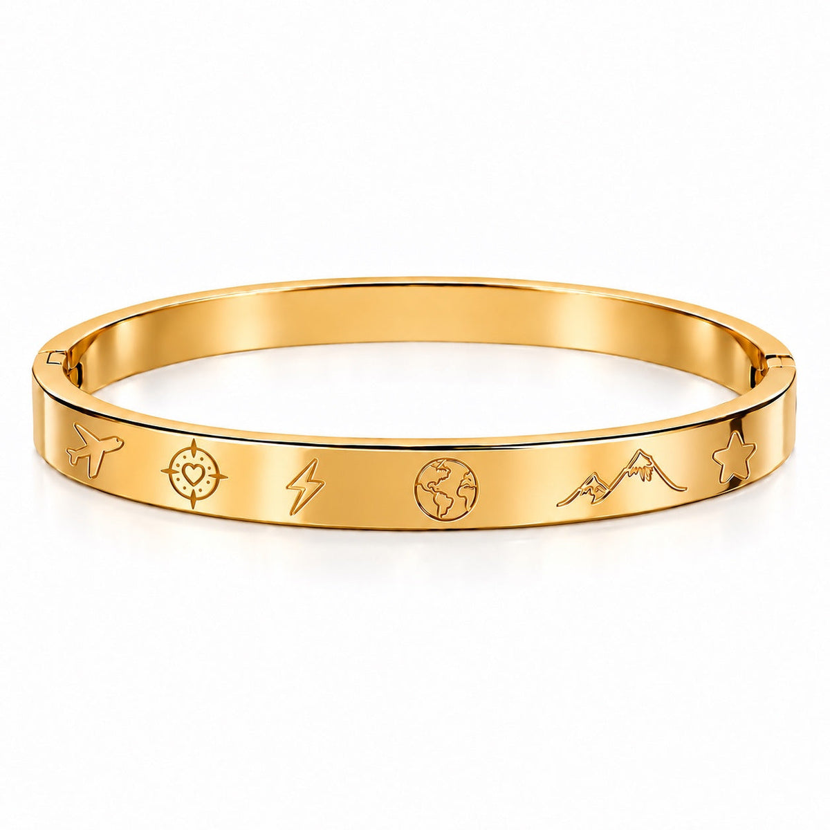 Adventure Awaits gold