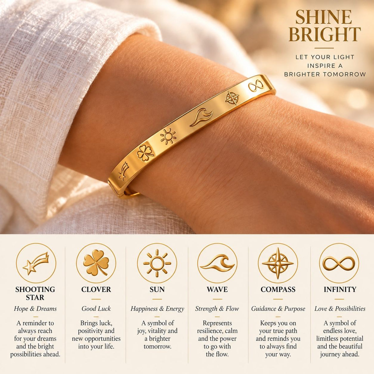 Shine Bright gold