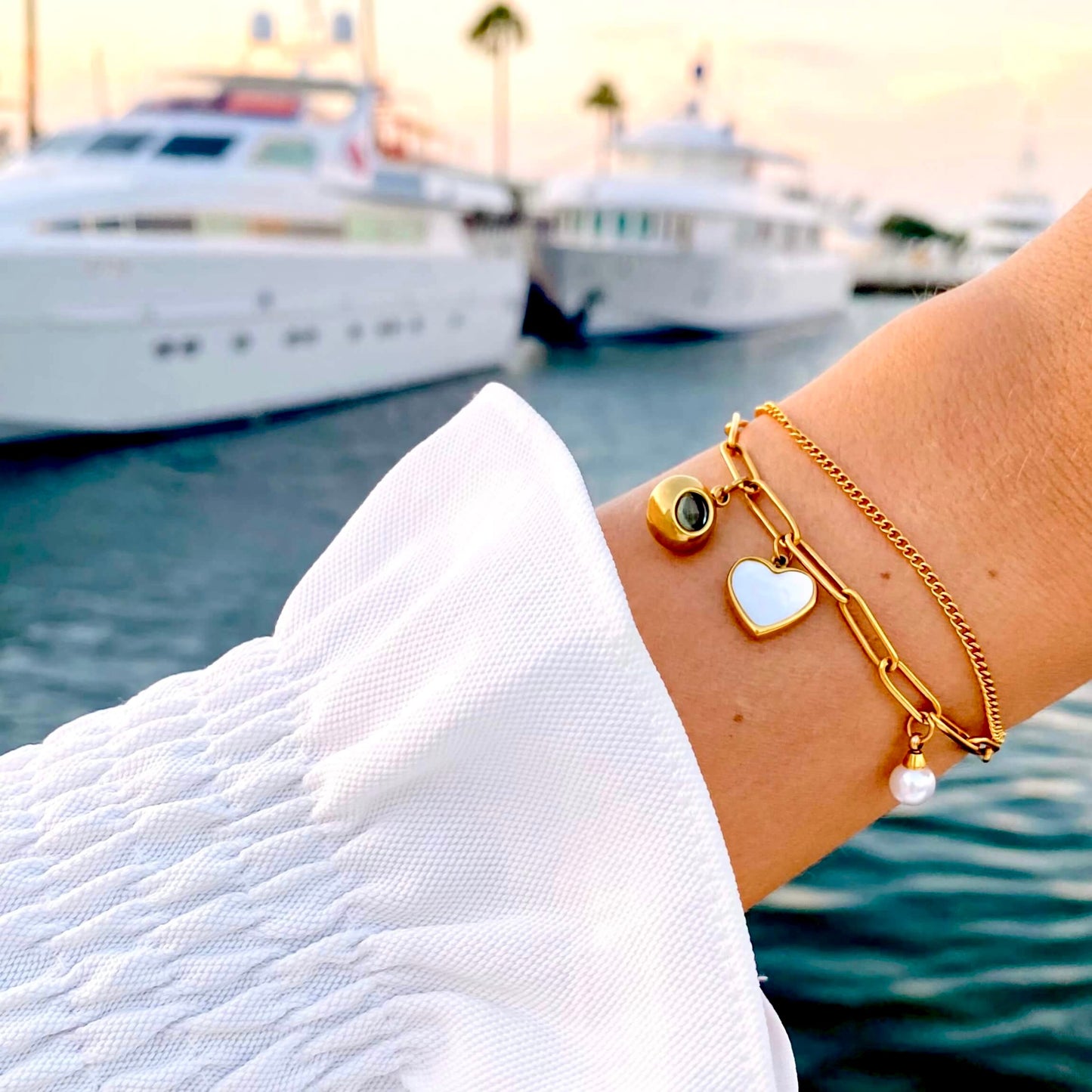 L’amour bracelet (your photo inside)